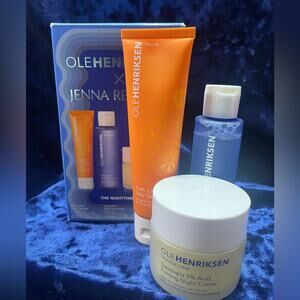 Ole Henriksen & Jenna Rennert Skincare Set Cleanser Dark Spot Toner Night Cream
